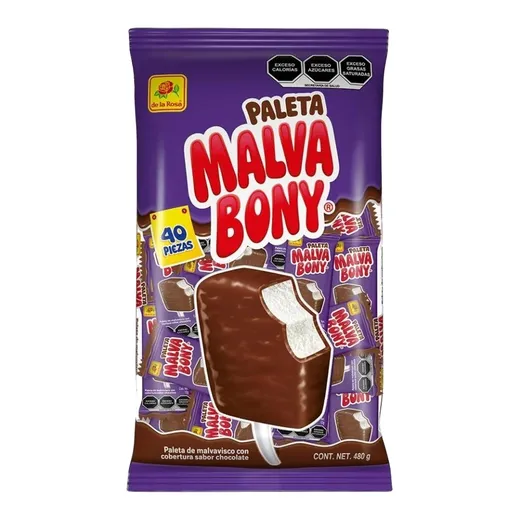 Paleta Malva Bony c/40