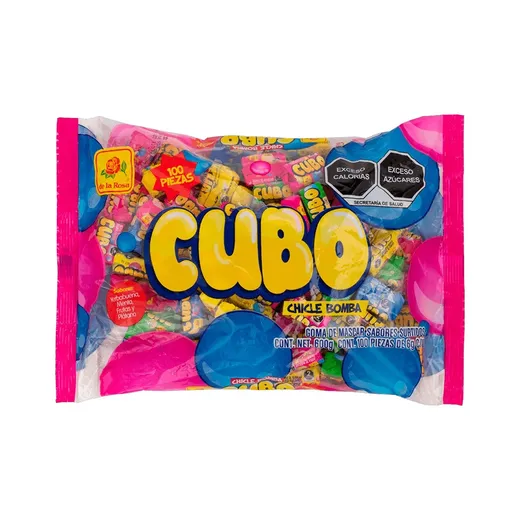 Chicle Cubo c/100