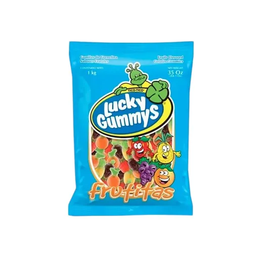 Lucky Gummys Frutitas 1 kg