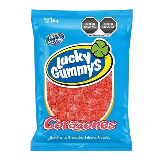 Lucky Gummys Corazones 1 kg